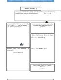 Florida Standards Assessment MAFS.5.OA.1.1 and MAFS.5.OA.2.3