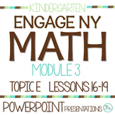 Engage NY Math PowerPoint Presentations Kindergarten Module 3 Topic E
