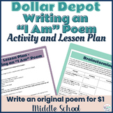 Poetry Writing:  I Am Poem Activity and Lesson Plan - $1