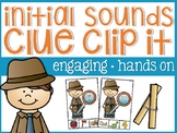 Beginning Sounds Clue Clip It
