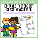 "Notebook" Class Newsletter