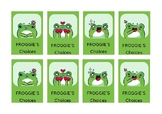 Froggie's Choices Board Game Cards
