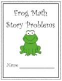 Frog Math Story Problems