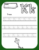 No Prep - Letter K Preschool PreK Toddler Worksheets