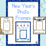 New YearÂ¡Â¯s Photo Frames With Year 2025, Without Year