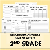 2nd Grade Benchmark Advance Florida Unit 10 Week 2 Word Work