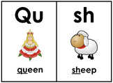 UFLI Aligned: Digraphs, Trigraphs and Doubles (Posters and Flashcards)