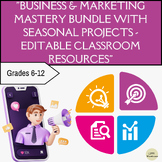 "Business & Marketing Mastery Bundle with Seasonal Projects
