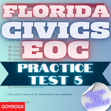 CIVICS EOC PRACTICE TEST + ANSWER KEY | TEST 5 STUDY GUIDE (Florida)