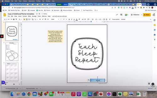 Australian Teacher Planner | Blush Rainbow Annual Teacher Diary