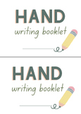 Handwriting booklet