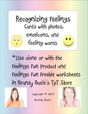 Recognizing Feelings Cards