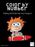 Color by Number :  Adding and Subtracting Integers