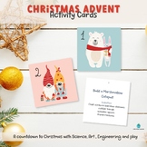 Christmas Advent Calendar | STEAM, Science, Building & Play | End of Year
