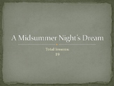 A Midsummer Night's Dream Scheme of Work