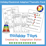 Holiday Toys Monthly  Adapted Thematic Pack