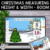 Christmas Measuring Math Boom Cards