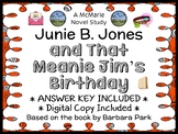 Junie B. Jones and That Meanie Jim's Birthday (Barbara Park) Novel Study