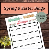 Spring/Easter Activity/ Bingo Cards/ Spring Game/ Classroom (3rd, 4th, 5th, 6th)