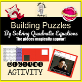 Solving Quadratic Equations - Digital Puzzle - No Prep!