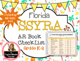 Florida SSYRA Jr. K-2 Accelerated Reader Reading Log {2020-21}