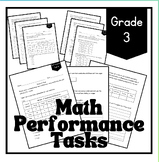 Grade 3 Math Performance Tasks | Smarter Balanced Assessment | SBA
