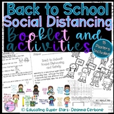 Back To School-Social Distancing and Safety Mini Booklet, Activities and Posters