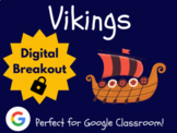 Vikings Digital Breakout! (Escape Room, Activity, Google Classroom)