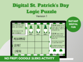 Digital St. Patrick's Day 3x3 Logic Puzzle 1