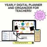 Teacher Edition Digital Planner and Organization System