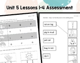 Unit 5 Lessons 1-4 CKLA Skills Kindergarten Assessment