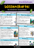 Wissenskartei - Bundesl?nder Deutschland | Erdkunde (German)