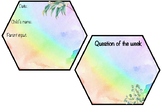 Rainbow watercolour Family input