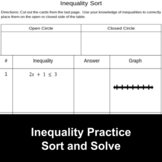 Inequality Sort and Solve