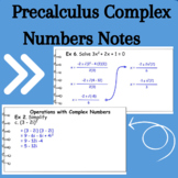 Complex Numbers Lesson Notes Precalculus 