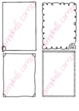 CC Doodle Border Bundle 1