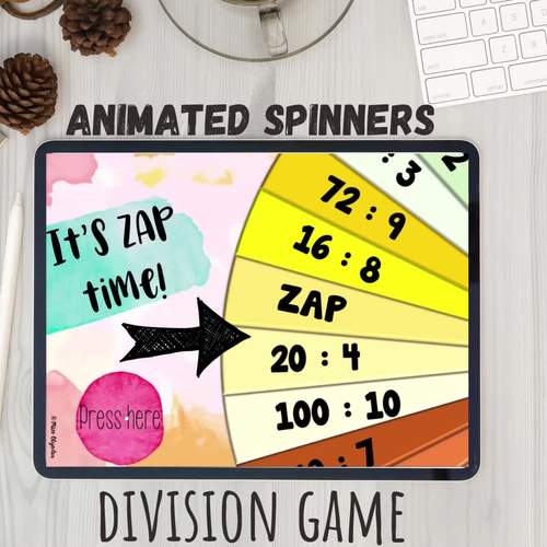 Zap time! | Division game | Animated spinner