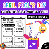 April FoolÂ¡Â¯s Day Math: Subtracting Large Numbers (7-Digit)