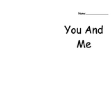 You and Me Sight Word Book