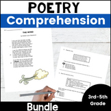 Poetry 3rd Grade Reading Passages With Comprehension Questions and Small Group
