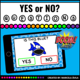 Yes or No Questions Boom Cards? Distance Learning