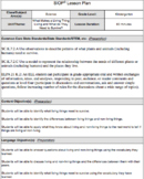 ELL SIOP Lesson! SCIENCE about living things! Includes BLOOM'S TAXONOMY and HOTS