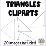 Triangle Clipart Images-Middle and High School Math