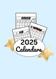 2025 Calendars