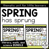 SPRING SCIENCE ACTIVITIES BUNDLE | SCIENCE UNIT AND CENTERS | KINDERGARTEN
