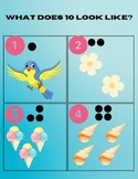 What does 10 look like? Pre School Math Bag