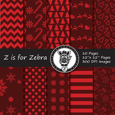 Christmas Digital Paper Pack 11 - CU OK! { ZisforZebra }