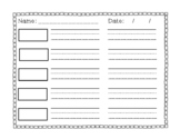Variety of Writing Paper
