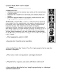 Central Park Five Video Guide (w/ Key)