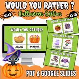 Would You Rather Halloween Edition | Fun Halloween Activity Game